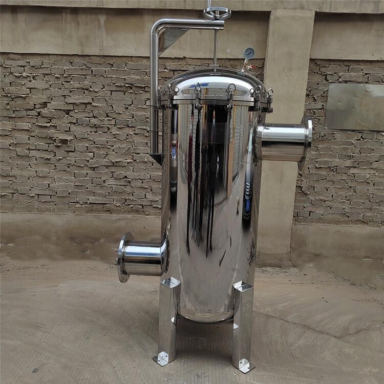 氨基酸生產(chǎn)化工行業(yè)用6袋中效過(guò)濾器不銹鋼過(guò)濾器